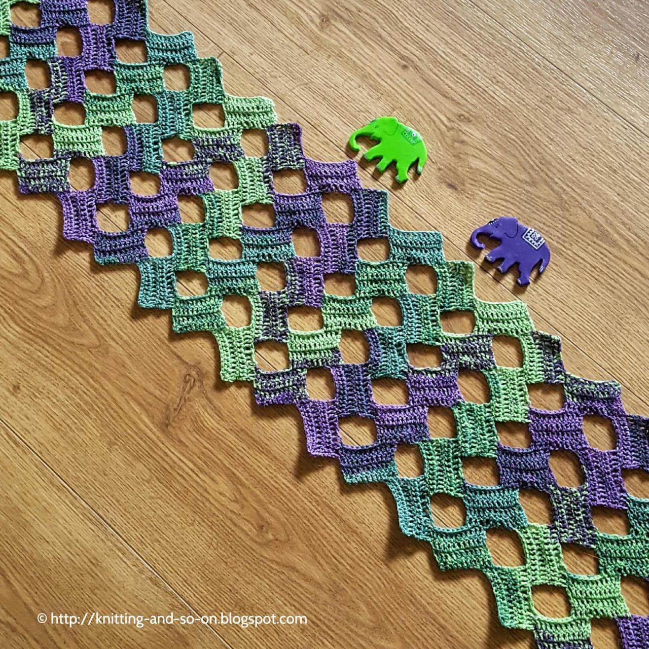 Knitting and so on: Rettangolini Scarf Knitting and so on: Rettangolini Scarf