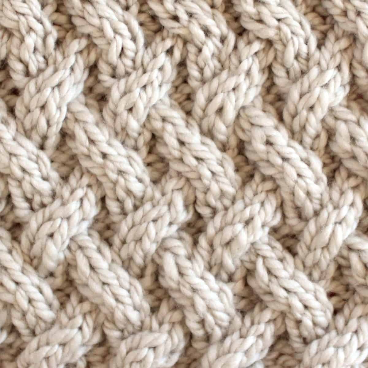 Simple Cable Knit Pattern Simple Cable Knit Pattern