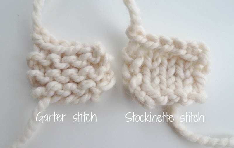 Knitting for Beginners: How to Knit the Stockinette Stitch - All About Ami Knitting for Beginners: How to Knit the Stockinette Stitch - All About Ami